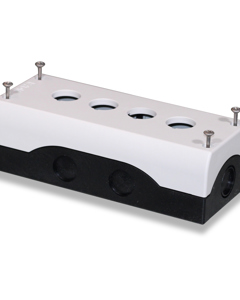 Built-on housing IP67 for 4xM22